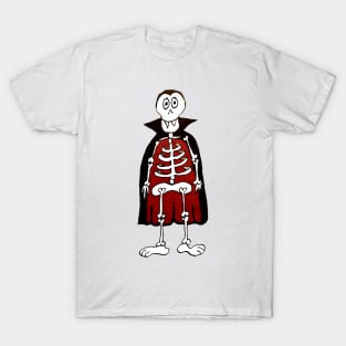 Skeleton Count Dracula - King of the Vampires T-Shirt